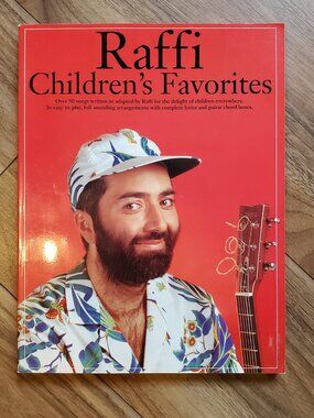 Raffi Children's Favorites Paperback Piano Music